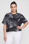 Women Loose Fit Short Sleeve Training T-Shirt, Multicolor