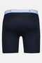 Men 3 Pcs Brand Logo Boxer Briefs, Blue - 5