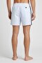 Men Stripe Board Shorts, Ice Blue - 4