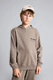 Printed Hooded Kangaroo Pocket Top Wide Leg Bottom 2-Piece Set Boys I0290A826Au - 3