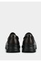 Brown Leather Women's Shoes - 4