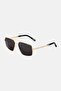 Men CR 80026 C1 Geometric Sunglasses, Gold - 3