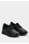 Black Leather Women's Shoes - 2