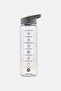 Race Tracker Straw Sipper Water Bottle 700ml, Grey
