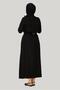 Belted Shirt Collar Linen Dress 46809 - 4
