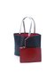 La-cos-test Silver Crocodile Logo France Tote Double-side Use Shoulder Bags for Women Luxury Handbags Designer Large Casual Fashion Tote 1388L-2