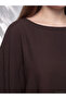 Plus Size Blouses - Brown - Loose - 2