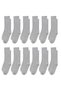Men's Bamboo Socks 12-Pack |   Seamless Perfumed Breathable Moisture Absorbing Soft Daily Use - 3