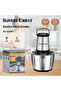 600 w Version Latest Processor Large 3.5 L 4 L Food Chopper Electric Stainless Steel Meat Grinder - 3