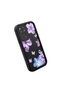 Redmi Note 11/Note 11S Compatible Black Silicone Case Shockproof Camera Protected Flower Pattern - 4