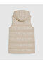 Esvab • Modern & Distinctive Women's Puffer Vest with Hood - 6