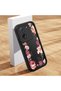 Mi 13T/Mi 13t Pro Compatible Black Silicone Case Shockproof with Camera Protection Floral Pattern - 2