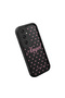 Samsung Galaxy A25 Compatible Black Silicone Case Shockproof with Camera Protection Stylish Print - 3
