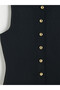 Esvab • Modern & Distinctive Zero Roba Collar Women's Knitwear Vest - 6