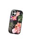 Samsung Galaxy A06 4g Compatible Black Silicone Case with Shock-Absorbing Camera Protections Floral Print - 3