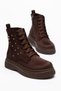 Women's Troklu Mc Accessory Lace-Up and Zippered 002 Non-Slip Thick Sole Boots & Booties