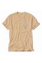Women's Minimalist Mountaineer Sport Graphic Design - Cream - 3