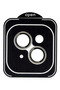 Pvd Metal Camera Lens Compatible with iPhone 13 - Natural Grey