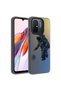 Xiaomi Redmi 12C Case Vibe Patterned Camera Raised Matte Anti-Fingerprint Silicone Omsy - 4