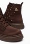 Women's Troklu Mc Accessory Lace-Up and Zippered 002 Non-Slip Thick Sole Boots & Booties - 2