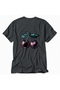 Men's Retro Cherry Icon - Back Print - Smoked - 4