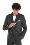 Brown Regular Fit Double Breasted Suit - 7