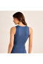 SEAMFREE RIBBED WIDE SQUARE NECK BODYSUIT - 2