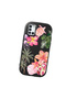 Samsung Galaxy A31 Compatible Shock-Absorbing Camera Protected Black Silicone Case Floral Print - 3