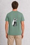 Men's Climbing Dynamics Sport Graphic - Back Print - Green