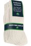 Box of 4 Seamless Ribbed Knit Bio Natural Women's and Men's Socks Made from Natural Cotton Naturwalkie