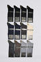 Arakli Cotton Men's Long Socks 12-Pack Comfortable Daily Socks - 5