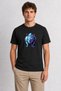 Men's Pop-Art Rhino Design - Black