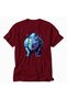 Men's Pop-Art Rhino Design - Red - 3