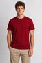 Men's Minimalist City Market Umbrella Illustration - Red