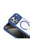 iPhone 18 Pro Case Magsafe Transparent Back Face Camera Raised Silicone Senk - 5