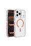 iPhone 18 Pro Max Case with Rhinestones and Glitter, Magsafe Camera Raised Silicone Case Omsy