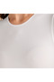 SEAMFREE RIBBED HIGH NECK SHORT SLEEVED TOP - 4