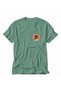 Women's Retro-Inspired Biker Graphic Design - Green - 3