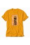 Women's Retro City Ladder Graphic T-Shirt Design - Yellow - 3