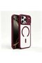 iPhone 18 Pro Max Case Magsafe Transparent Back Face Camera Raised Silicone Senk