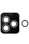 iPhone 17 Pro Max Titanium Alloy Ar Camera Lens Protector Compatible with Apple - Silver - 3