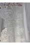 Ceylan Ecru 1/2,5 Pleated Tulle Curtain Apm - 2