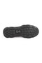 Men's Sneaker Black Genuine Leather Side Stitching Detail Lace-Up Lightweight Curved Ergonomic Eva Sole L6034 - 4