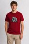 Men's Industrial Ventilation Line Design - Red