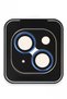 iPhone 15 Titanium Alloy Ar Camera Lens Protector - Blue