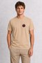 Men's Modern Botanical Pomegranate Design - Premium Street Fashion Print - Cream