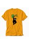 Women's Tropical Lemur Retro Graphic - Yellow - 3