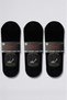 Flat Bamboo Ballerina Socks 3-Piece Invisible Comfortable Daily Socks