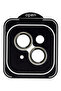 Pvd Metal Camera Lens Compatible with iPhone 13 - Natural Grey - 2