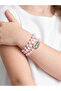 Pack of 3 - Girls Multi-Color Pearl and Bead Bracelets